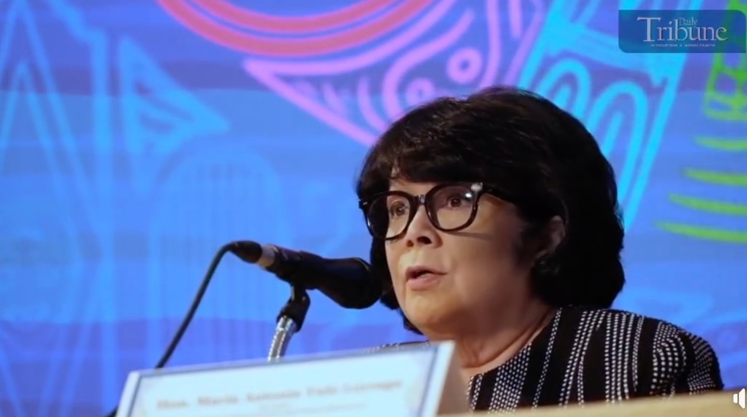 Loyzaga addresses Manila Bay reclamation concerns at APMCDRR 2024 media launch
